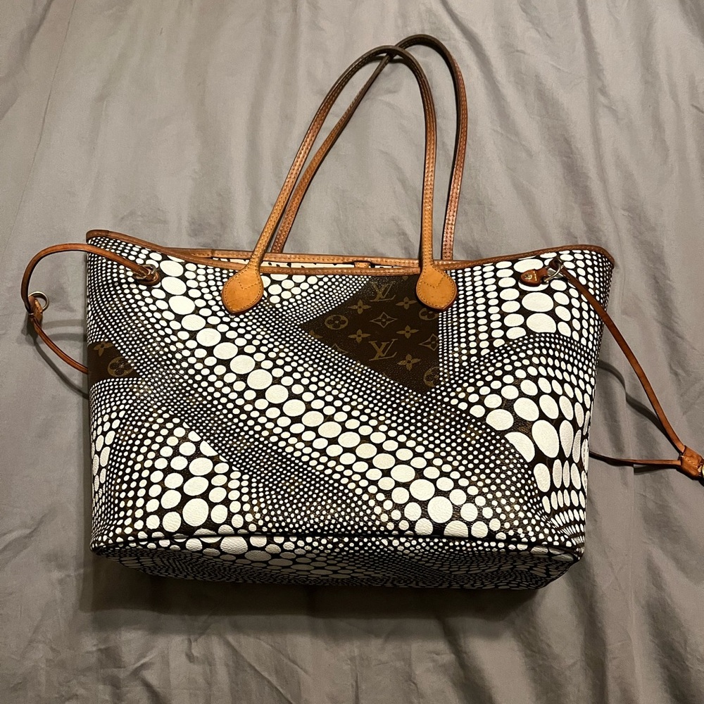 EUC Authentic Louis Vuitton MM Kusama Neverfull Vintage Monogram Purse